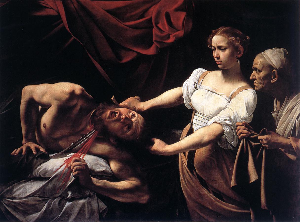 Caravaggio,el asesino,aunque maravilloso pintor. Judith
