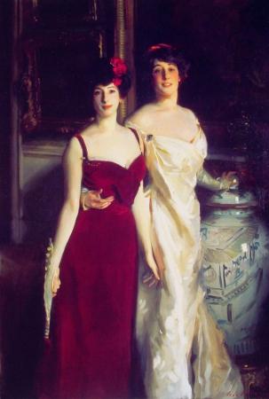 John Singer Sargent - Ena And Betty Daughters of Asher And Mrs Wertheimer_t1